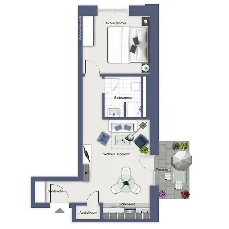 شقة Haus Am Park 1 *